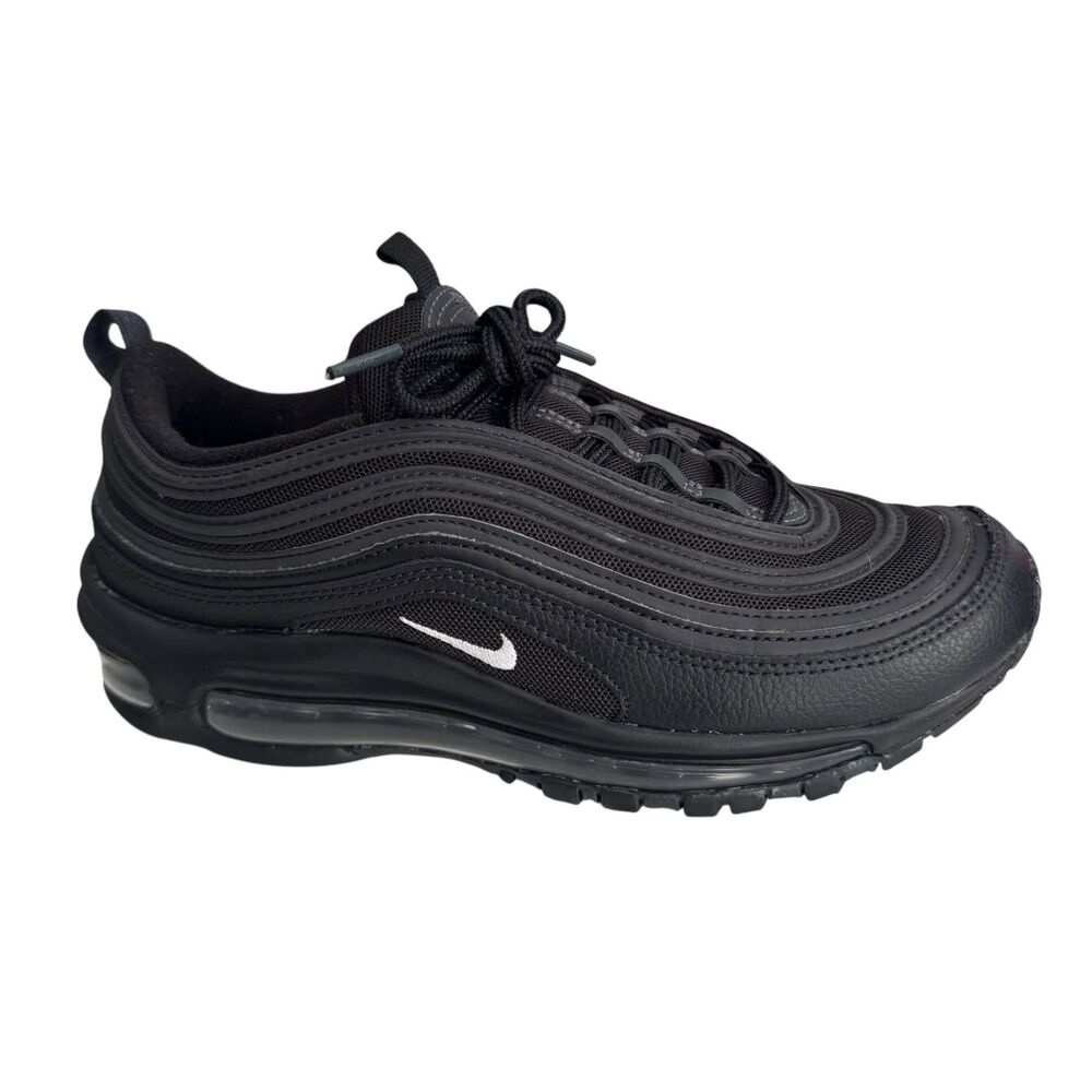 Nike Air Max 97 Shoes Mens Size 7 Black Synthetic Running Sneakers 921826-015